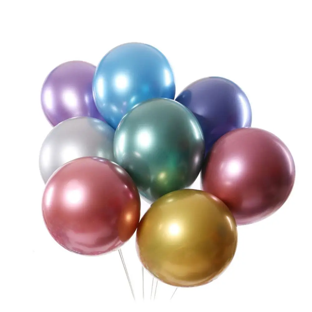 100 шт., металлические Воздушные шары 5/10/12/16 дюймов 
100 шт., металлические Воздушные шары 5/10/12/16 дюймов