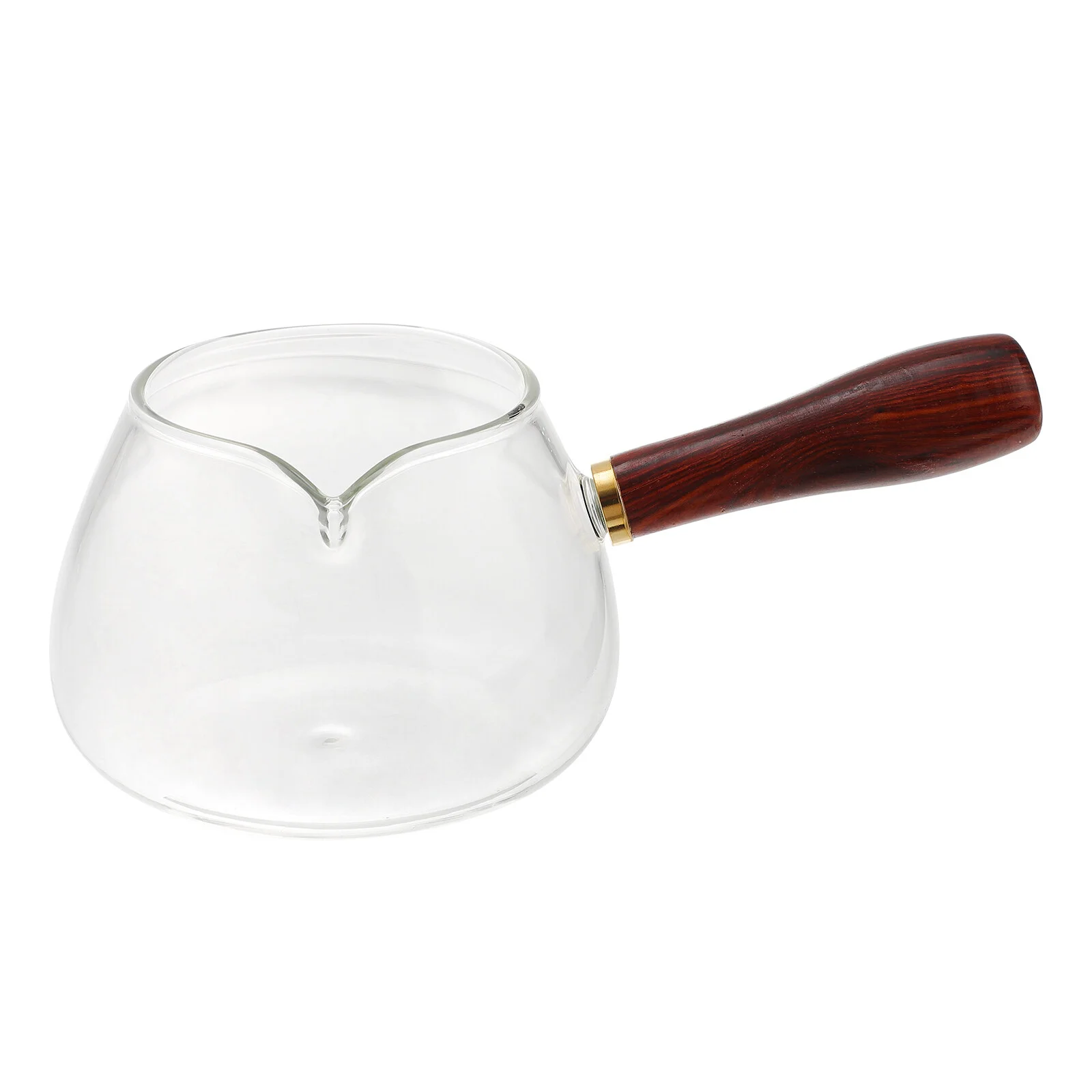 Glass Teapot 350ml Clear Tea Pitcher Pot Stovetop Coffee Tea Cooker Kettle and Pitcher with Wood Handle
Glass Teapot 350ml Clear Tea Pitcher Pot Stovetop Coffee Tea Cooker Kettle and Pitcher with Wood Handle