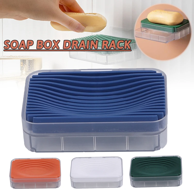 Bathroom Wall Mounted Self Adhesive Free Punching Soap Box Dish Holder Drain Tray Container Sponges Rack Kitchen Bathroom Produc
Bathroom Wall Mounted Self Adhesive Free Punching Soap Box Dish Holder Drain Tray Container Sponges Rack Kitchen Bathroom Produc