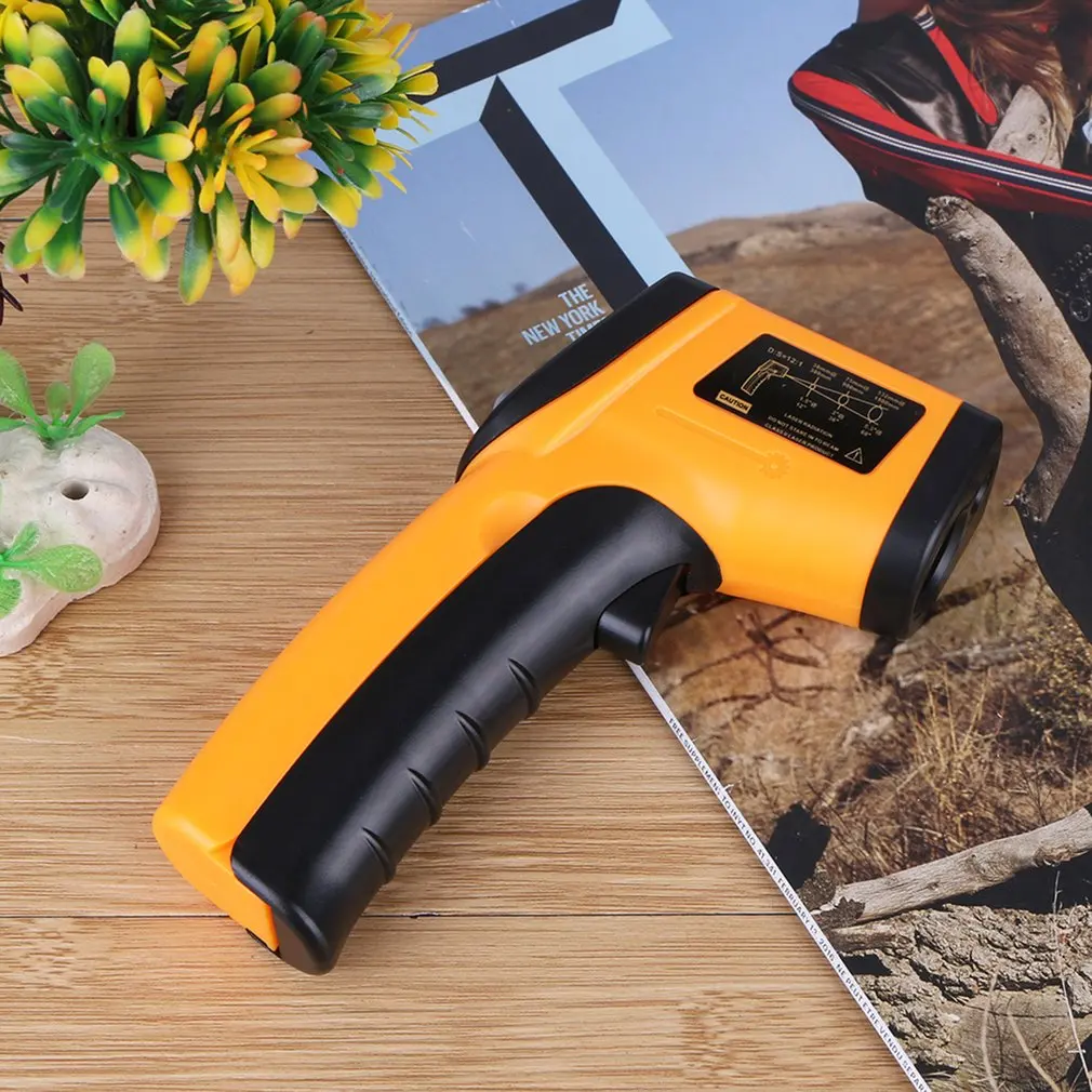 

Infrared Thermometer Non-Contact Temperature Meter Gun Handheld Digital LCD Industrial Outdoor Laser Pyrometer IR Thermometer