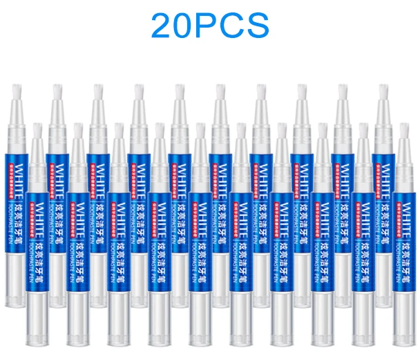 20 pcs Teeth Whitening Pen Cleaning brush Serum Remover Dental Whitener Oral Hygiene Care Wholesale teeth cleaning tools
20 pcs Teeth Whitening Pen Cleaning brush Serum Remover Dental Whitener Oral Hygiene Care Wholesale teeth cleaning tools