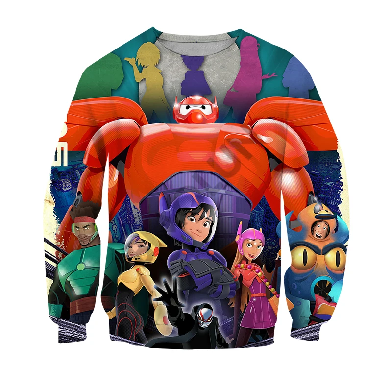 Disney Big Hero 6 Boys Streetwear Hoodies Spring Autumn Girls Long Sleeves Sweatshirts Clothes Cartoon Casual Sport Hooded Tops
Disney Big Hero 6 Boys Streetwear Hoodies Spring Autumn Girls Long Sleeves Sweatshirts Clothes Cartoon Casual Sport Hooded Tops