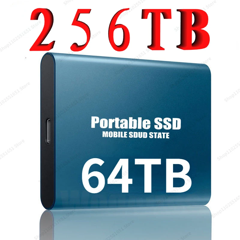 128TB Portable High-speed Mobile Solid State Drive 4TB 8TB 16TB 64TB SSD Mobile Hard Drives External Storage Decives for Laptop
128TB Portable High-speed Mobile Solid State Drive 4TB 8TB 16TB 64TB SSD Mobile Hard Drives External Storage Decives for Laptop