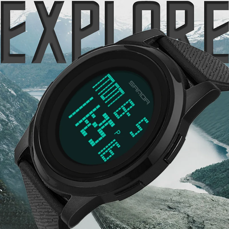 SANDA Brand 9mm Super Slim Men's Watch Luxury Electronic LED Digital Watches for Man Clock Male Wristwatch Relogio Masculino 337
SANDA Brand 9mm Super Slim Men's Watch Luxury Electronic LED Digital Watches for Man Clock Male Wristwatch Relogio Masculino 337
