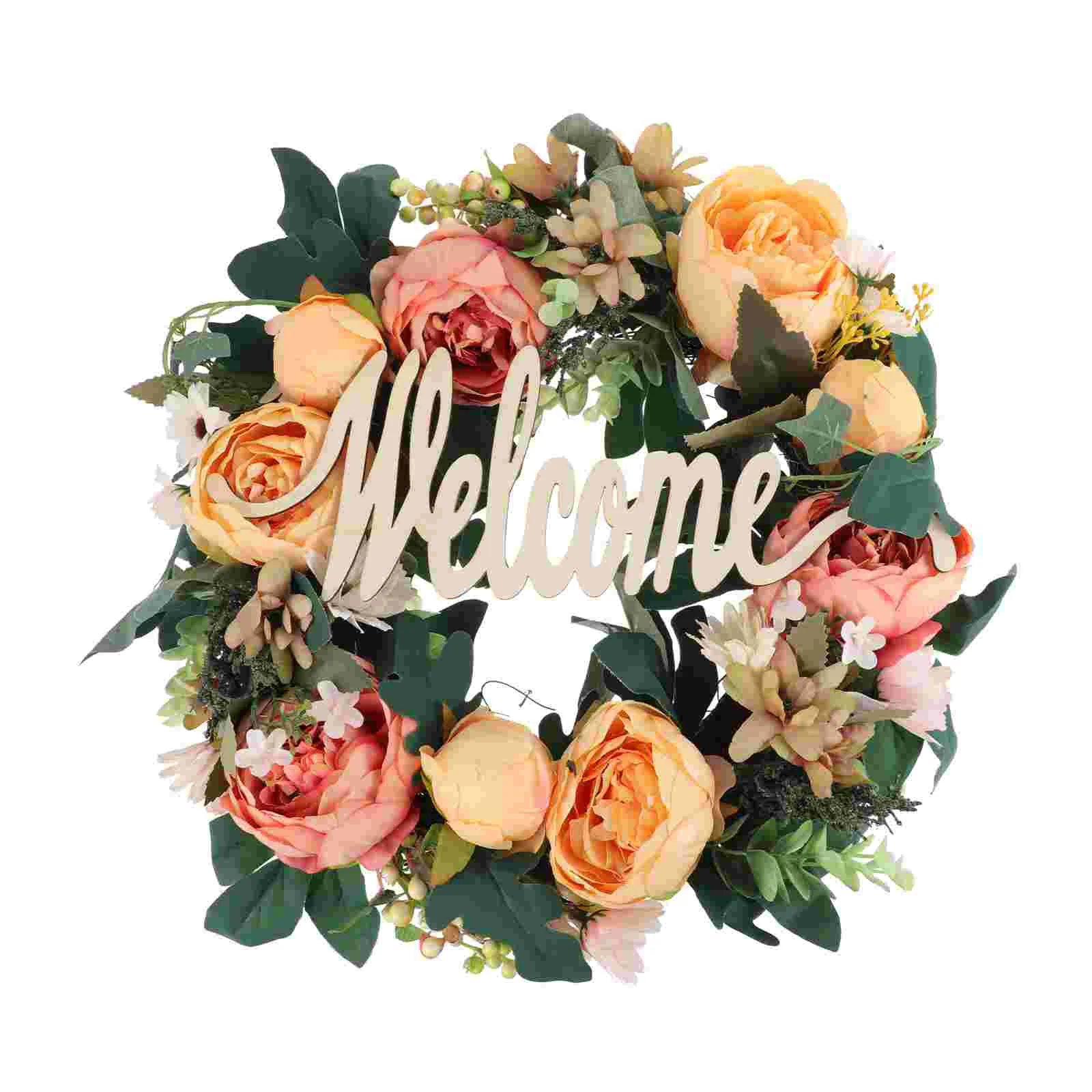 Wreath Flower Welcome Decoration Sign Garland Wall Artificial Hanging Holiday Wedding Outdoor Farmhouse Shop Porch Fake
Wreath Flower Welcome Decoration Sign Garland Wall Artificial Hanging Holiday Wedding Outdoor Farmhouse Shop Porch Fake
