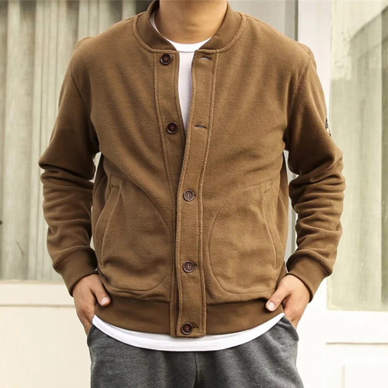 Retro Bomber Jacket New Men's American Fleece Baseball Jacket Autumn and Winter Casual Jacket 2023 Male Cargo Designer Clothing
Retro Bomber Jacket New Men's American Fleece Baseball Jacket Autumn and Winter Casual Jacket 2023 Male Cargo Designer Clothing