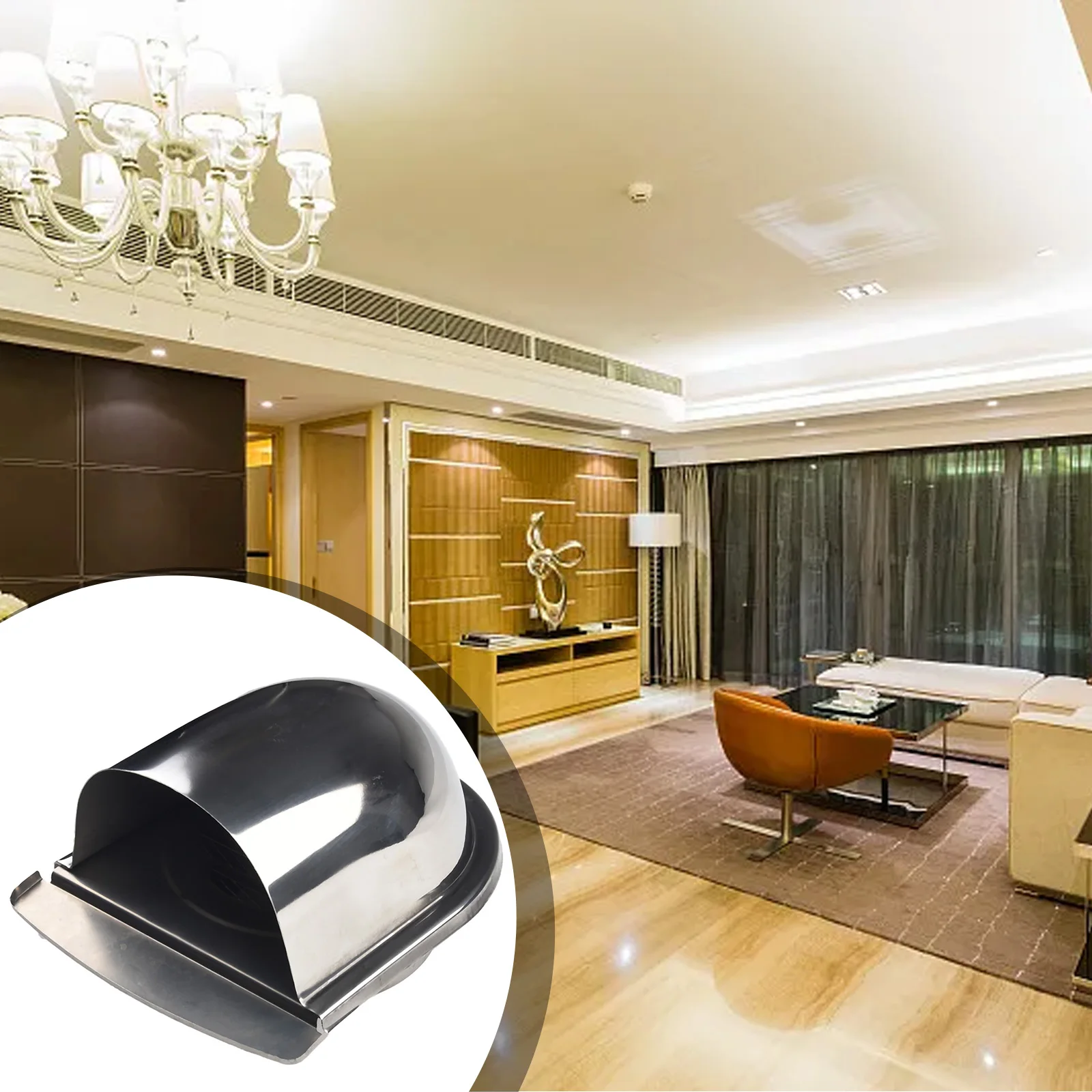 Wall Air Vent Air Vent Cover Stainless Steel Ducting Cover Durable Vent Extract Valve Grille Ventilation Outlet
Wall Air Vent Air Vent Cover Stainless Steel Ducting Cover Durable Vent Extract Valve Grille Ventilation Outlet