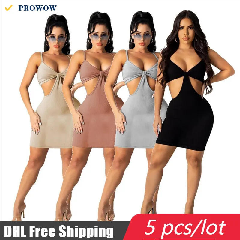 PROWOW Pit Strap Wrapped Chest Hollow Out Summer Modern Stylish Sexy Dress Club Party Wear Wholesale Bulk Women Dresses 7438
PROWOW Pit Strap Wrapped Chest Hollow Out Summer Modern Stylish Sexy Dress Club Party Wear Wholesale Bulk Women Dresses 7438