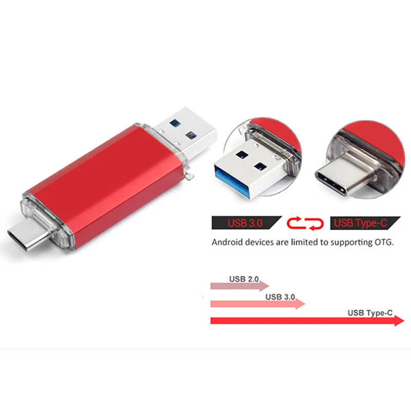 New 64GB 128GB USB Type-C Device Pendrive High Speed USB Flash Drive OTG Pen Drive 64GB 128GB 2 In 1 Type-C OTG USB Flash Drive
New 64GB 128GB USB Type-C Device Pendrive High Speed USB Flash Drive OTG Pen Drive 64GB 128GB 2 In 1 Type-C OTG USB Flash Drive