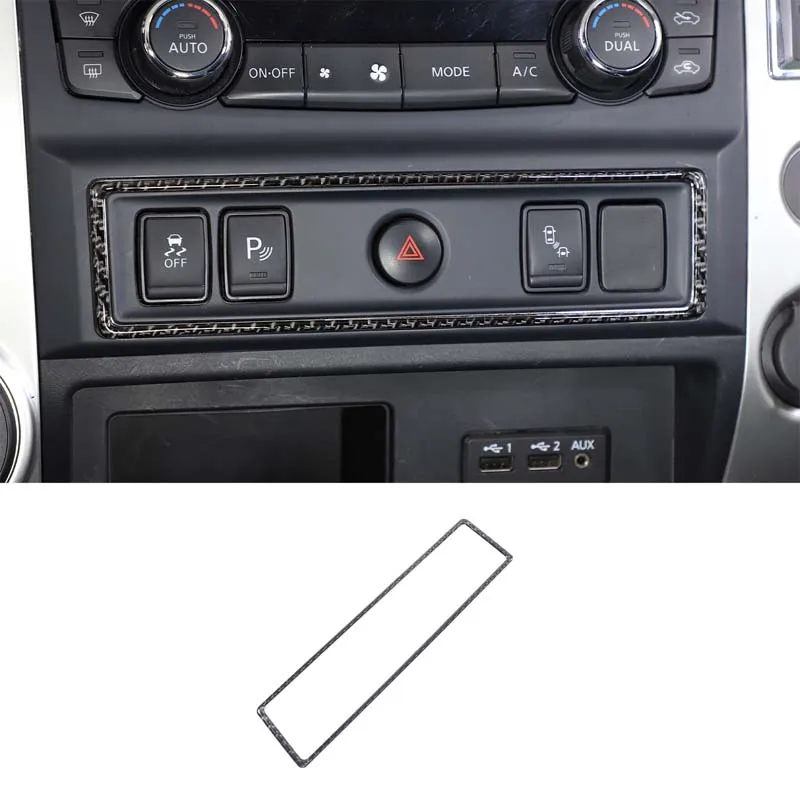 For 2016-2023 Nissan Titan Soft Carbon Fiber Car Central Control Warning Light Switch Frame Sticker Car Interior Accessories
For 2016-2023 Nissan Titan Soft Carbon Fiber Car Central Control Warning Light Switch Frame Sticker Car Interior Accessories