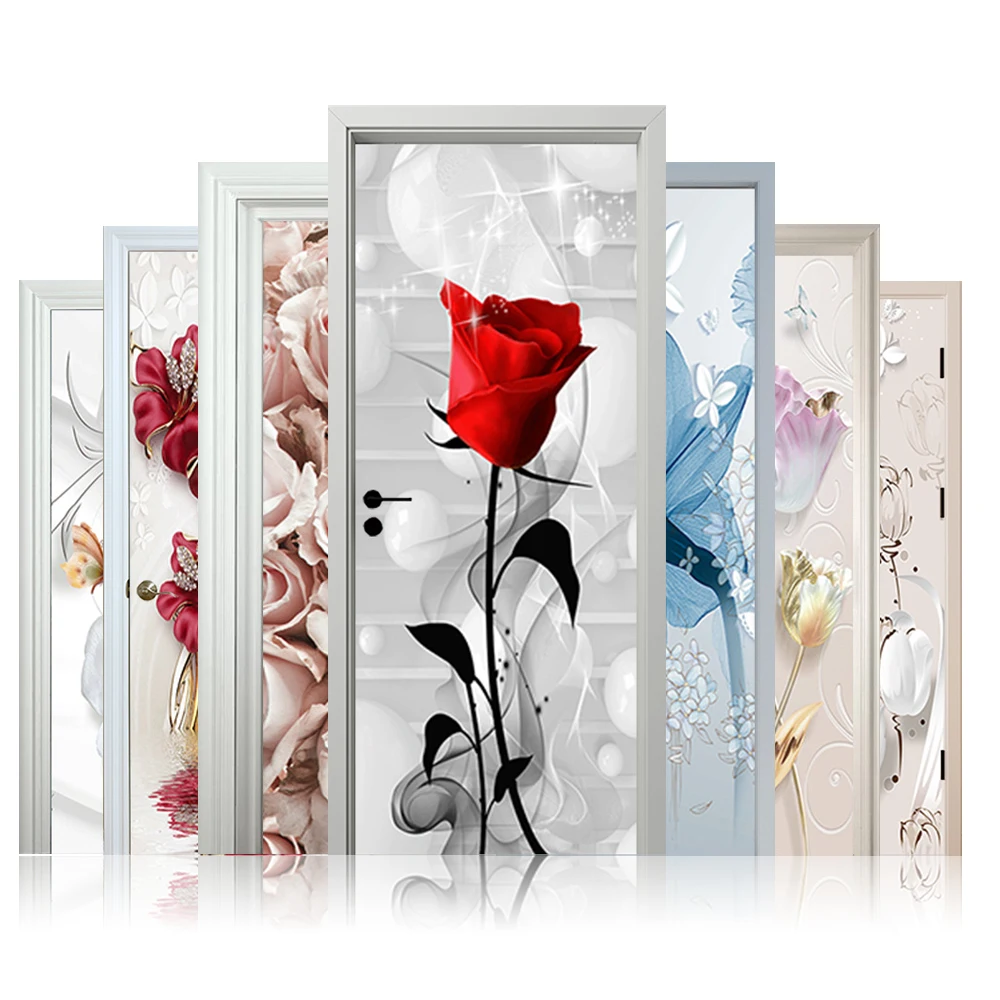 Self Adhesive Fashion 3D Door Stickers Abstract Flower Waterproof PVC Wallpaper Poster Art Mural Bedroom Bathroom Decoration
Self Adhesive Fashion 3D Door Stickers Abstract Flower Waterproof PVC Wallpaper Poster Art Mural Bedroom Bathroom Decoration