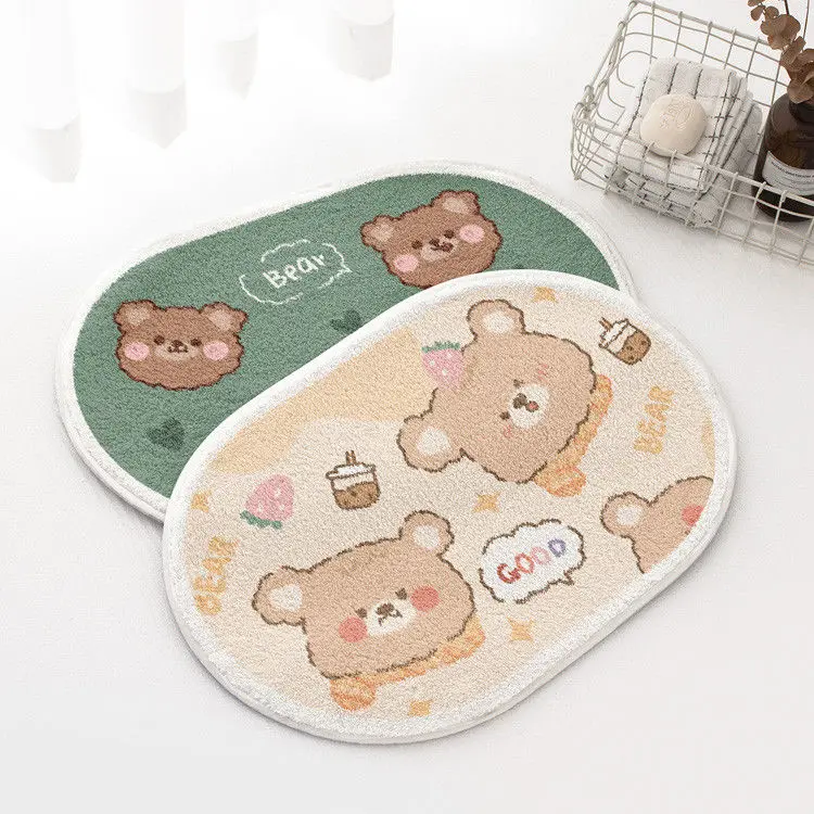 South Korea Ins Wind Bathroom Floor Mat Entrance Bathroom Door Absorbent Mat Bedroom Carpet Bathroom Non-slip Foot Mat
South Korea Ins Wind Bathroom Floor Mat Entrance Bathroom Door Absorbent Mat Bedroom Carpet Bathroom Non-slip Foot Mat