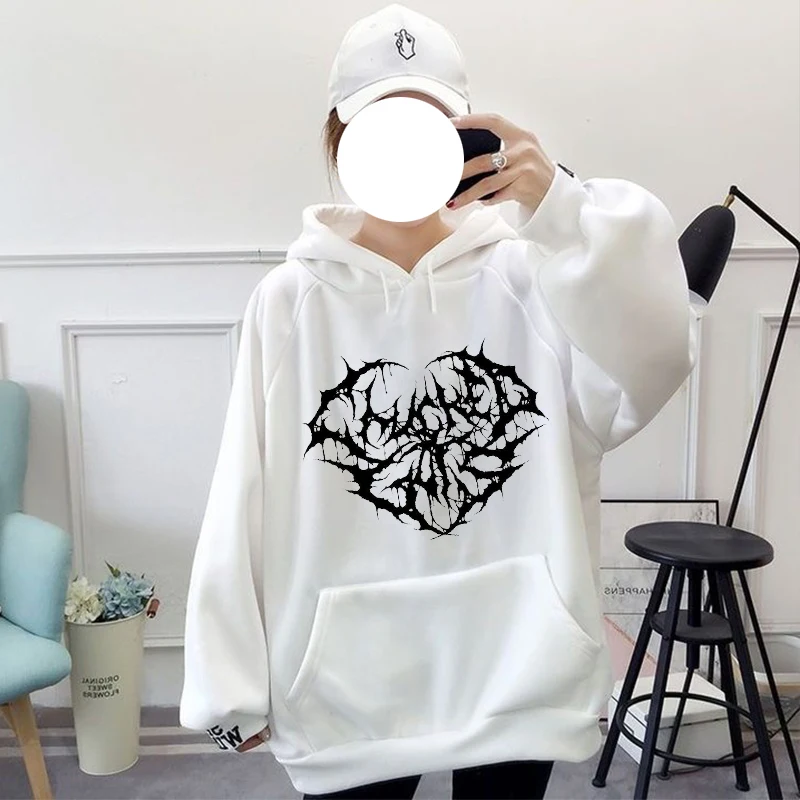 Hooded sweater 2022 autumn and winter new gothic loose all-match fleece oversized punk black graphic hoodie y2k
Hooded sweater 2022 autumn and winter new gothic loose all-match fleece oversized punk black graphic hoodie y2k