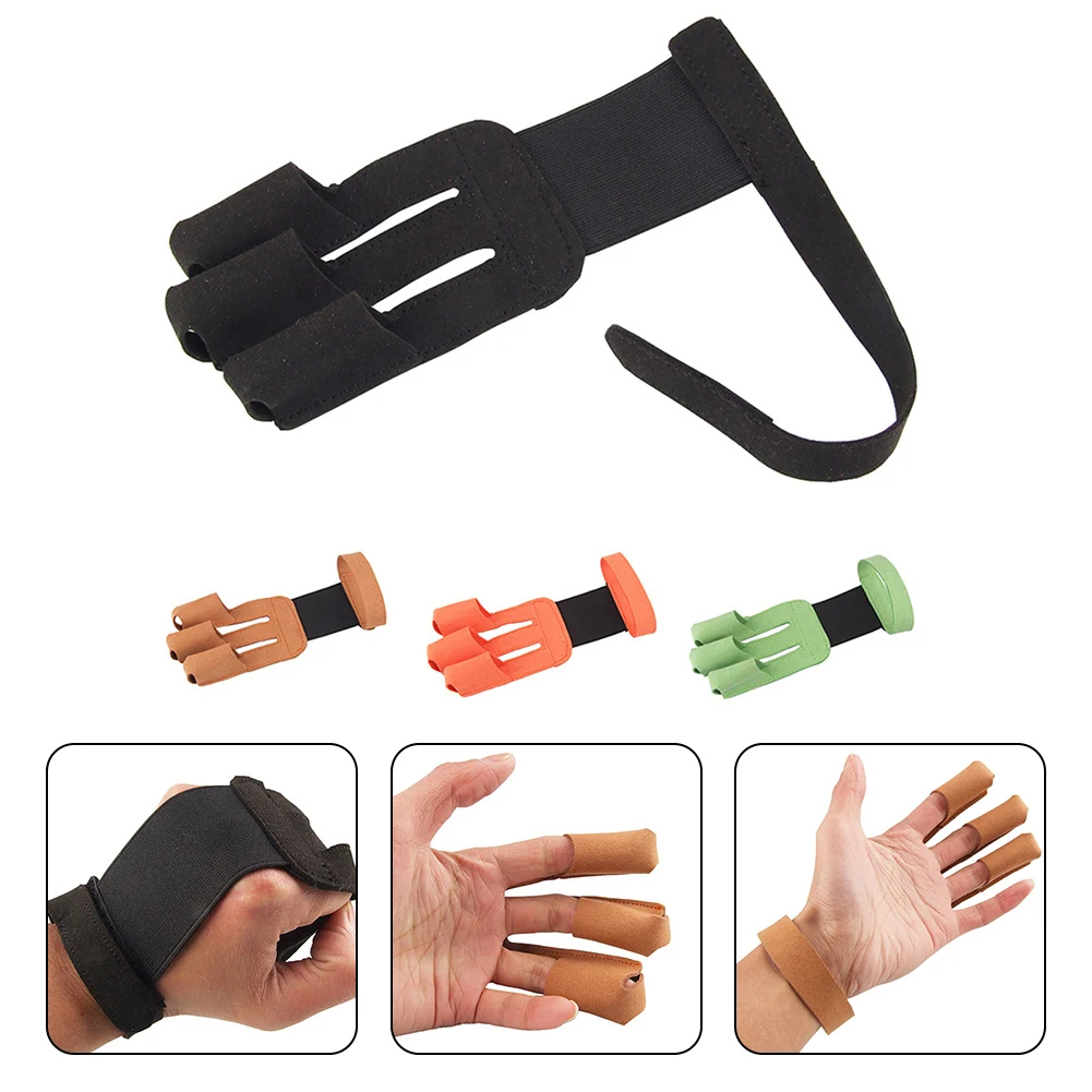 Archery Protective 3 Fingers Guard Gloves Double Sided Microfiber Cloth Safety Archery For Recurve Compound Bow Shooting Hunting
Archery Protective 3 Fingers Guard Gloves Double Sided Microfiber Cloth Safety Archery For Recurve Compound Bow Shooting Hunting