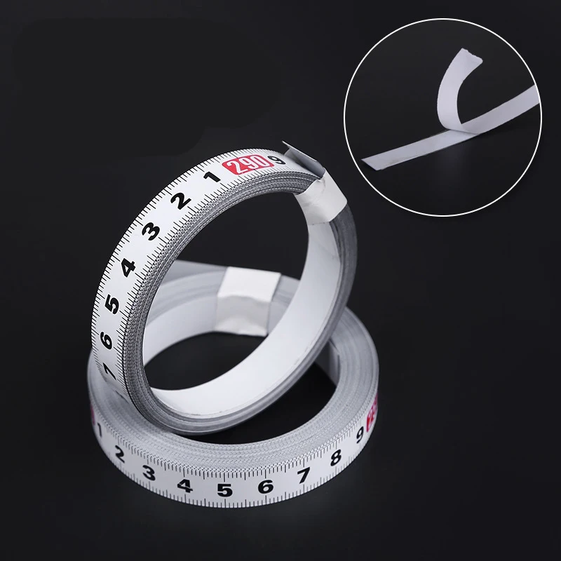Cuttable Self-adhesive Scale Strip Stickers 10/12.5mm Width Metal Tape Measure Miter Track Router Table Saw Measuring 0.5-1M
Cuttable Self-adhesive Scale Strip Stickers 10/12.5mm Width Metal Tape Measure Miter Track Router Table Saw Measuring 0.5-1M