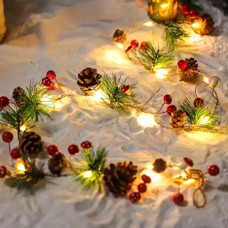 LED Light String Christmas Pine Cone Light String Pine Needle Snowman Decorative Copper Wire Light Lantern Festival String Light
LED Light String Christmas Pine Cone Light String Pine Needle Snowman Decorative Copper Wire Light Lantern Festival String Light
