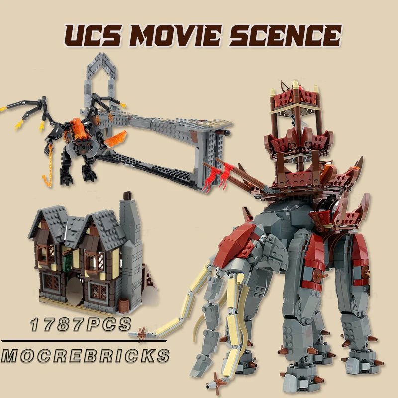Коллекционные игрушки из фильма UCS Oliphant Scence MOC, строительные блоки, технологические кирпичи, сборка «сделай сам», креативная модель, рождественские подарки
Коллекционные игрушки из фильма UCS Oliphant Scence MOC, строительные блоки, технологические кирпичи, сборка «сделай сам», креативная модель, рождественские подарки
