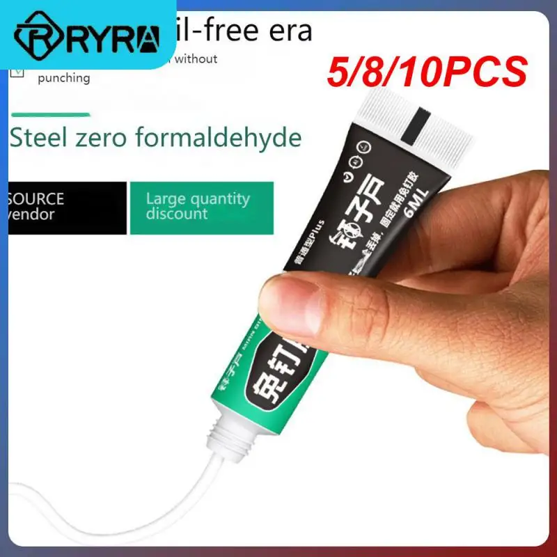 5/8/10PCS Quick Drying Bathroom Hardware Glass Glue With/w Auxiliary Stickers Nail-free Home Hardware Repair Tools Multipurpose
5/8/10PCS Quick Drying Bathroom Hardware Glass Glue With/w Auxiliary Stickers Nail-free Home Hardware Repair Tools Multipurpose