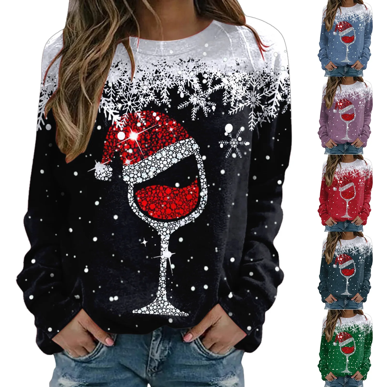 Womens Graphic Sweatshirt Print O Neck Sweatshirt Round Neck Fit Pullover Tops Casual Long preppy style Sports casual
Womens Graphic Sweatshirt Print O Neck Sweatshirt Round Neck Fit Pullover Tops Casual Long preppy style Sports casual