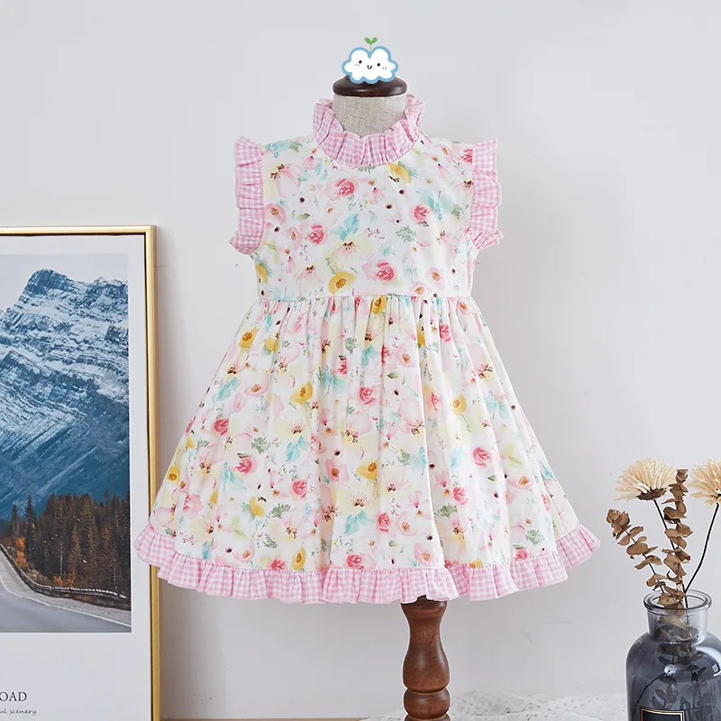 Summer Children Spanish Floral Dresses for Girls Vintage Princess Dress Baby Frocks Infant CB083
Summer Children Spanish Floral Dresses for Girls Vintage Princess Dress Baby Frocks Infant CB083
