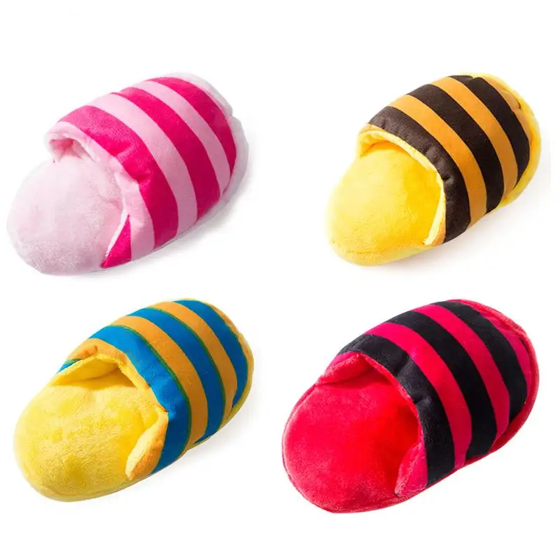 Pet Dog Toys Squeak Plush Toys For Dogs Slipper Shape Dog Chew Toy Soft Plush Puppy Sound Interactive Play Toy Pet Supplies
Pet Dog Toys Squeak Plush Toys For Dogs Slipper Shape Dog Chew Toy Soft Plush Puppy Sound Interactive Play Toy Pet Supplies