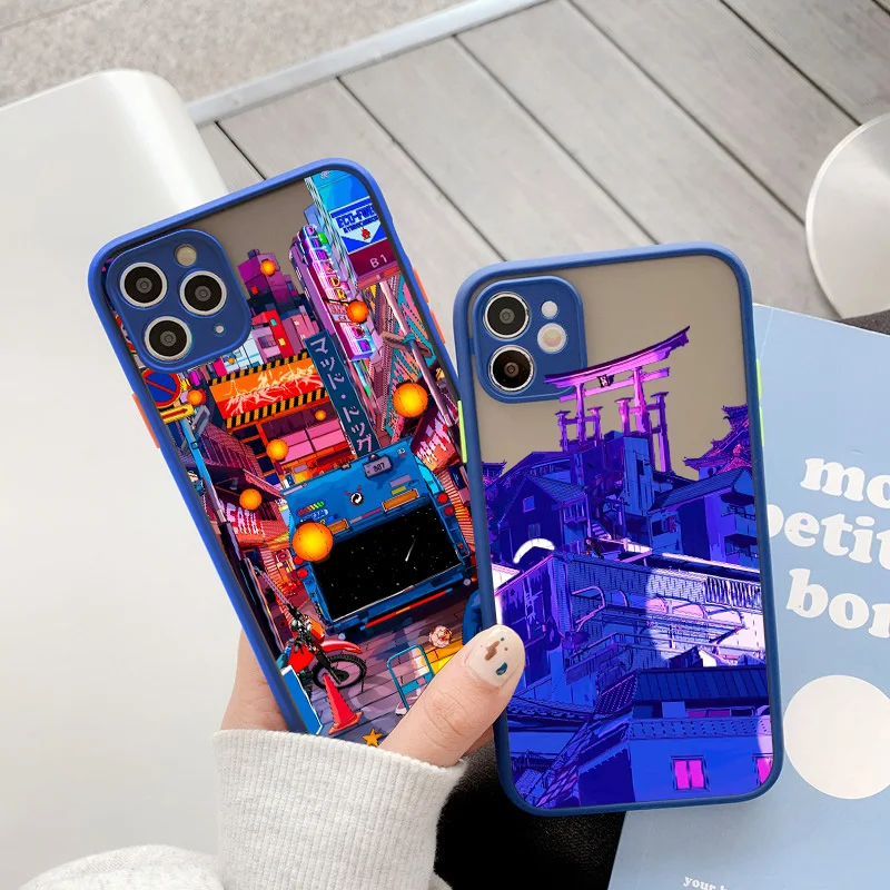 Japanese Anime Hand Painted House scenery Phone Case For iPhone 13 14 12 11 Pro Max Punk For iPhone X XR XS 7 8 Plus SE2 Covers
Japanese Anime Hand Painted House scenery Phone Case For iPhone 13 14 12 11 Pro Max Punk For iPhone X XR XS 7 8 Plus SE2 Covers