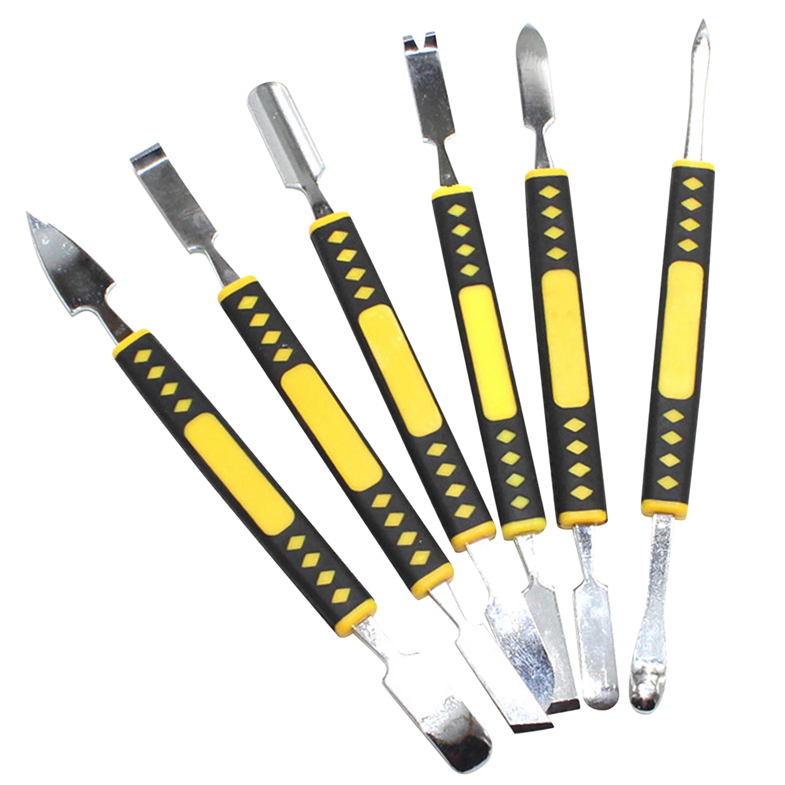 Metal Crowbar 6pcs Electronic Metal Pry Remover Kit Disassemble Tool With Non-slip Handle Professional Multi-home Appliance
Metal Crowbar 6pcs Electronic Metal Pry Remover Kit Disassemble Tool With Non-slip Handle Professional Multi-home Appliance