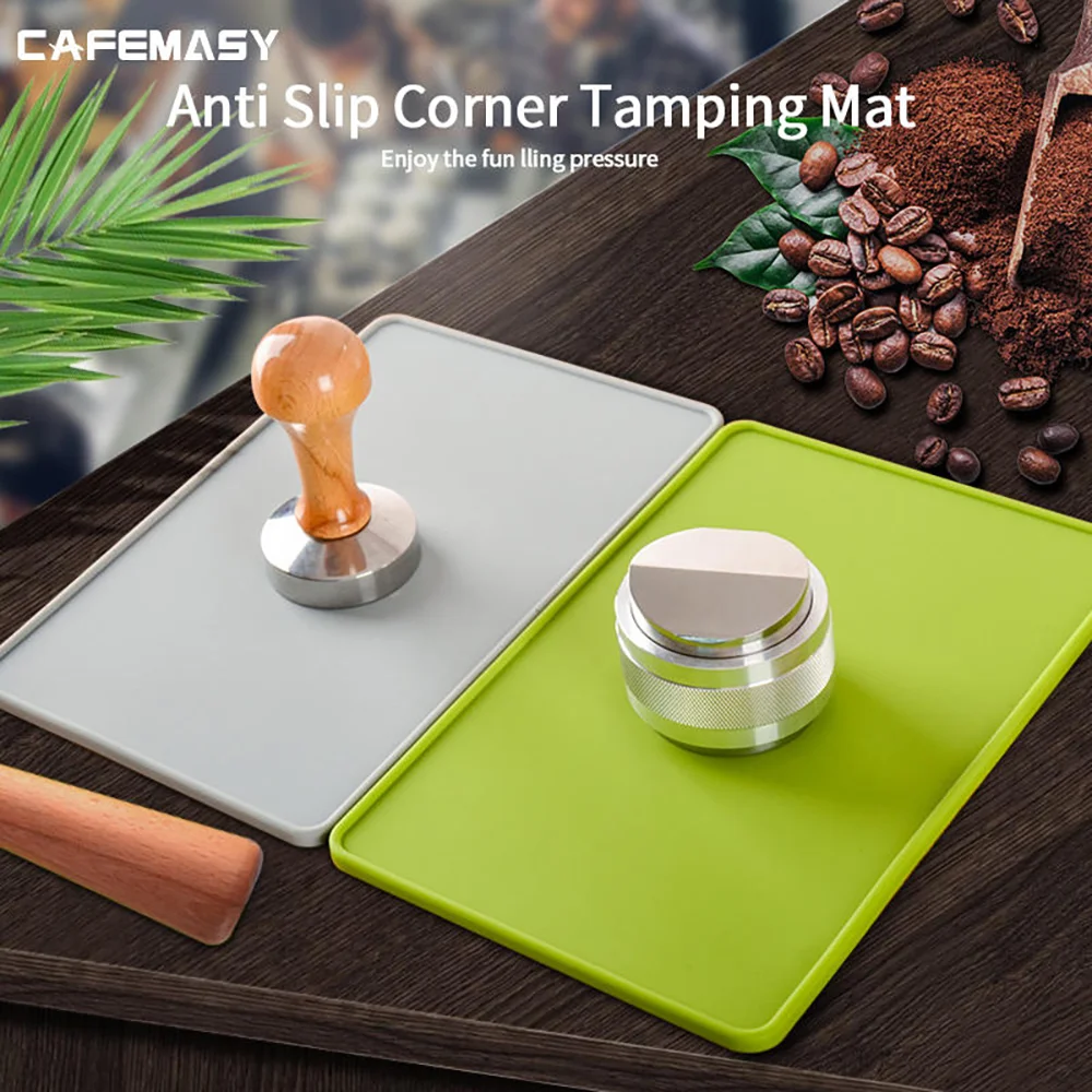Coffee Tamper Mat Tamping Rest Holder Corner Edge Pad Black Office Bar Shop Silicone Espresso Tamping Mat Tamping Station
Coffee Tamper Mat Tamping Rest Holder Corner Edge Pad Black Office Bar Shop Silicone Espresso Tamping Mat Tamping Station