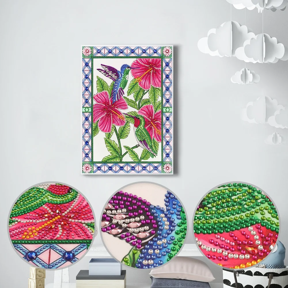 Special Shaped Diamond Painting Flower Bird 5D DIY Diamond Embroidery Art Kits Home Decor Rhinestone Cross Stitch Decoration
Special Shaped Diamond Painting Flower Bird 5D DIY Diamond Embroidery Art Kits Home Decor Rhinestone Cross Stitch Decoration