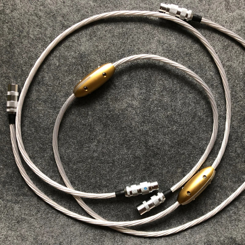 Pair Hi-end XLR Balanced Cable Audiophile HiFi Audio Interconnect Line for Tube Amplifier CD Player
Pair Hi-end XLR Balanced Cable Audiophile HiFi Audio Interconnect Line for Tube Amplifier CD Player