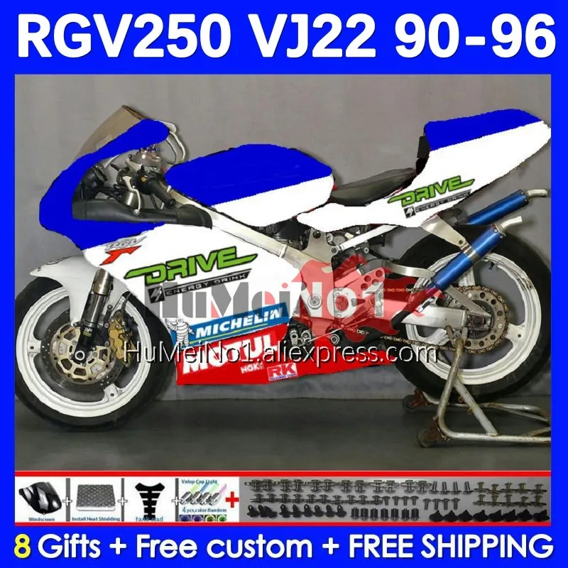 RGV250 For SUZUKI SAPC RGV-250 VJ22 41No.187 RGV 250 90 91 92 93 94 95 96 1990 1991 1992 1993 1994 1995 1996 Fairing blue stock
RGV250 For SUZUKI SAPC RGV-250 VJ22 41No.187 RGV 250 90 91 92 93 94 95 96 1990 1991 1992 1993 1994 1995 1996 Fairing blue stock