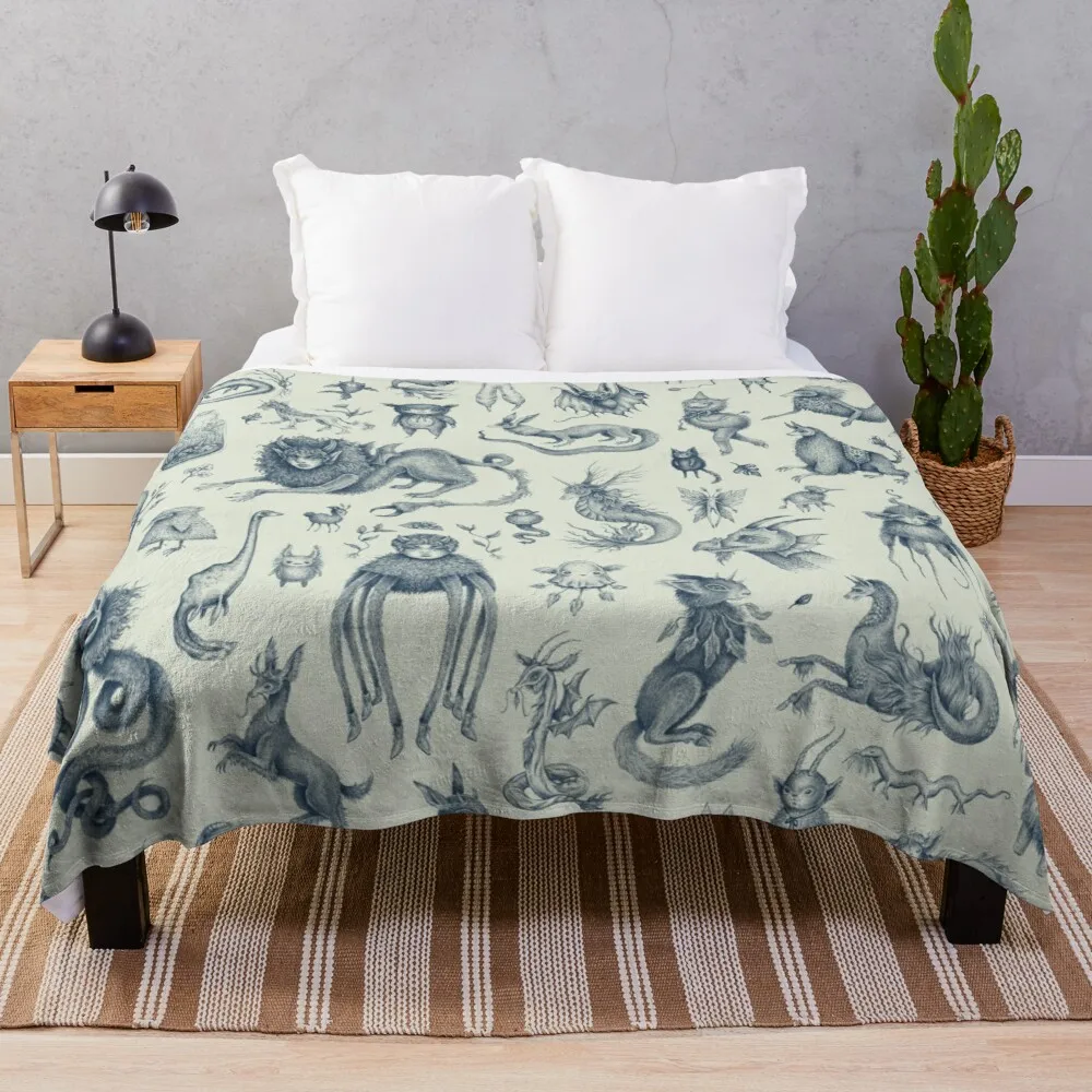 Beings and CreaturesThrow Blanket Anti-pilling flannel designer blankets multi-purpose
Beings and CreaturesThrow Blanket Anti-pilling flannel designer blankets multi-purpose