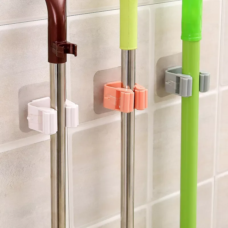 Mop Rack Bathroom accessories Wall Mounted Shelf Organizer Hook Broom Holder Hanger Behind Doors/On Walls Kitchen Storage Tool
Mop Rack Bathroom accessories Wall Mounted Shelf Organizer Hook Broom Holder Hanger Behind Doors/On Walls Kitchen Storage Tool