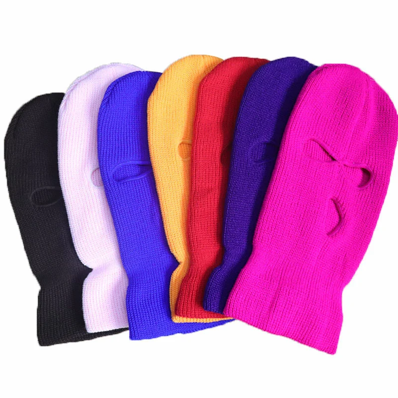 Three Hole Wool Knitted Hat Outdoor Mask Warm Hat Windproof Neck Protection Outdoor Riding Pullover Hat น่ารัก หมวกถัก หมวกไหมพร
Three Hole Wool Knitted Hat Outdoor Mask Warm Hat Windproof Neck Protection Outdoor Riding Pullover Hat น่ารัก หมวกถัก หมวกไหมพร