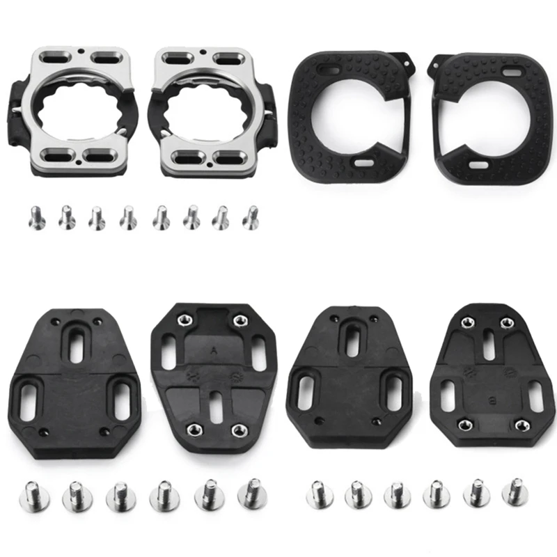 Road Bike Pedal Cleats Self-Locking Pedal Cleat Three-Hole Conversion Splint Protective Cover For Speedplay Zero Bicycle
Road Bike Pedal Cleats Self-Locking Pedal Cleat Three-Hole Conversion Splint Protective Cover For Speedplay Zero Bicycle