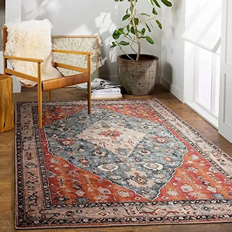 Ethnic Style Bedroom Carpet Persian American Retro Carpets Large Area Living Room Decoration Rugs Cloakroom Lounge Rug Washable
Ethnic Style Bedroom Carpet Persian American Retro Carpets Large Area Living Room Decoration Rugs Cloakroom Lounge Rug Washable