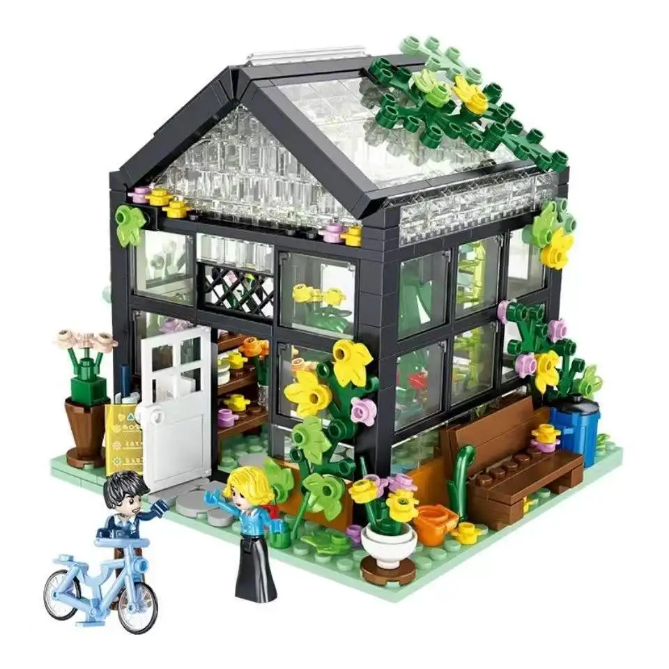 City Street View Series Building Blocks Glowing Coffee Shop Flower Store Puzzle DIY Assembled Educational Toys for Kid Girl Gift
City Street View Series Building Blocks Glowing Coffee Shop Flower Store Puzzle DIY Assembled Educational Toys for Kid Girl Gift