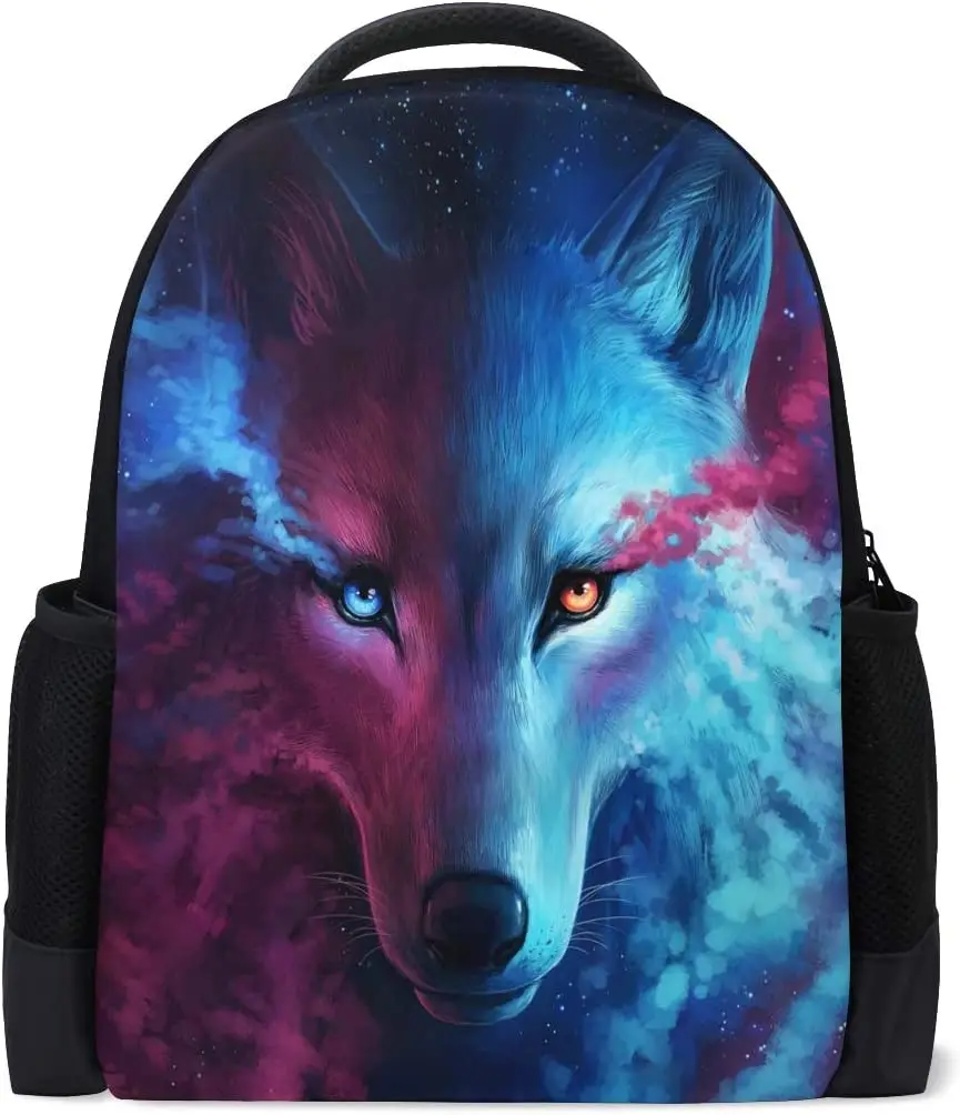 Galaxy Wolf Casual Backpack Waterproof Travel Daypack Children School Bag
Galaxy Wolf Casual Backpack Waterproof Travel Daypack Children School Bag