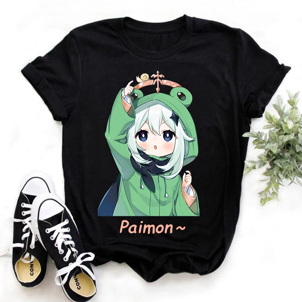 Genshin Impact T Shirts Men's Women Anime Cartoons T-shirt Kawaii Harajuku Game Paimon Clothes Aesthetic Vintage Unisex Tee Tops
Genshin Impact T Shirts Men's Women Anime Cartoons T-shirt Kawaii Harajuku Game Paimon Clothes Aesthetic Vintage Unisex Tee Tops