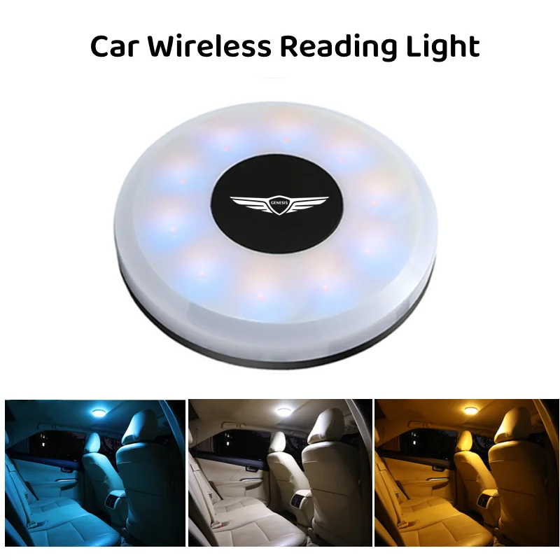 3 Color Car LED Night Light Touch Type Car Roof Light Ceiling Magnet Reading Light For Hyundai Genesis Coupe G80 G70 GV80 BH GH
3 Color Car LED Night Light Touch Type Car Roof Light Ceiling Magnet Reading Light For Hyundai Genesis Coupe G80 G70 GV80 BH GH