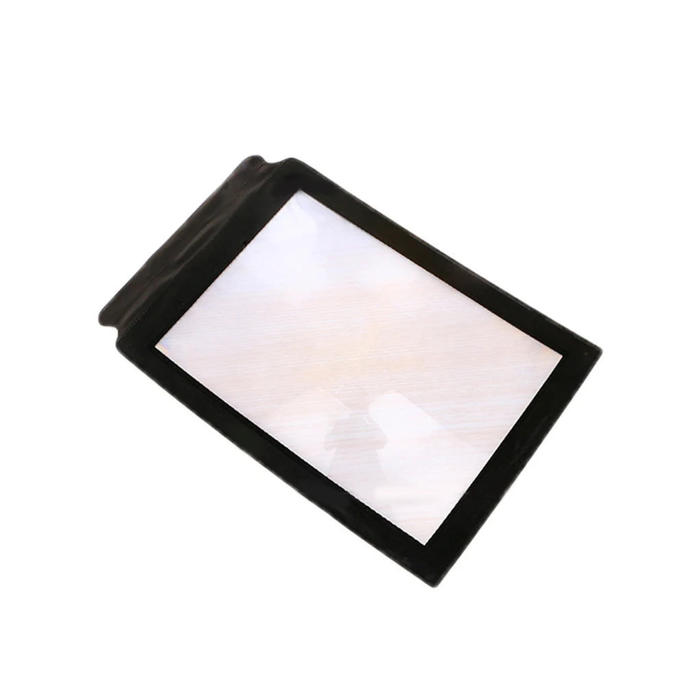 A4 Lenses Large Sheet Magnifier 3X Reading Magnifying PVC Glass HD Handheld Magnifier Folding Portable Size Full Page Loupe
A4 Lenses Large Sheet Magnifier 3X Reading Magnifying PVC Glass HD Handheld Magnifier Folding Portable Size Full Page Loupe