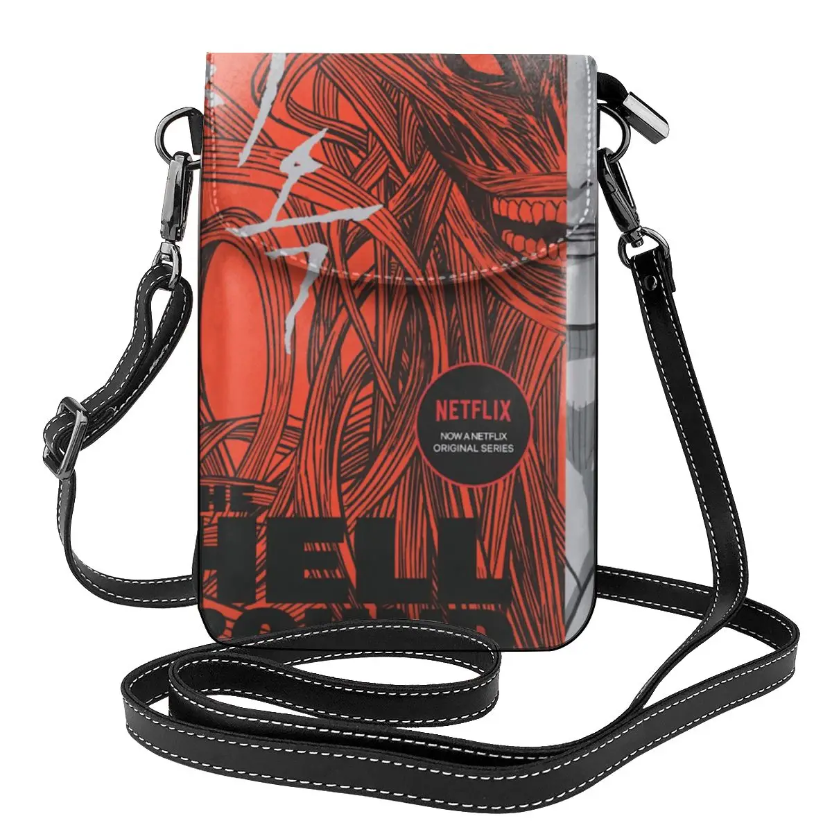 Hellbound Comic Cover Poster Shoulder Bag Scary TV Series Streetwear Woman Women Bags Fashion Aesthetic Leather Purse
Hellbound Comic Cover Poster Shoulder Bag Scary TV Series Streetwear Woman Women Bags Fashion Aesthetic Leather Purse