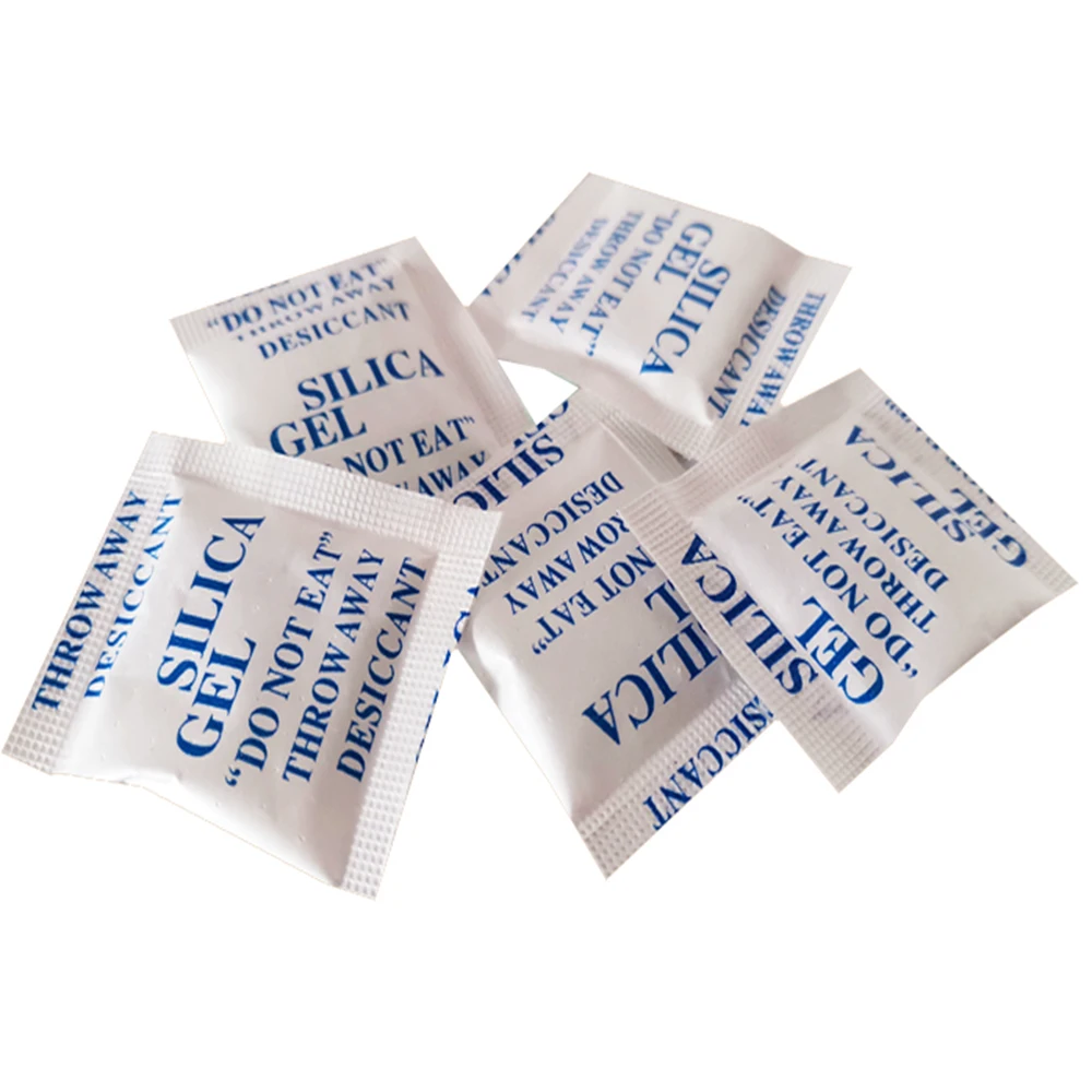 1g Non-Toxic Silica Gel Sachets Desiccant Damp Absorber Bag for Clothing Food Instruments Moisture Dehumidifier 10 - 100 Pack
1g Non-Toxic Silica Gel Sachets Desiccant Damp Absorber Bag for Clothing Food Instruments Moisture Dehumidifier 10 - 100 Pack