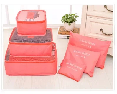 6PCS/set Travel Organizer Bag Case Travel Storage Bag for Tidy Organizer Wardrobe Suitcase Pouch Clothes Shoes Packing Cube Bag
6PCS/set Travel Organizer Bag Case Travel Storage Bag for Tidy Organizer Wardrobe Suitcase Pouch Clothes Shoes Packing Cube Bag