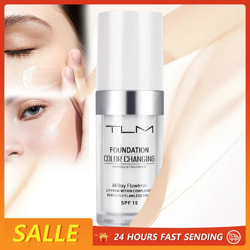 TLM 30ML Foundation Concealer Semi-Permanent Styling Cosmetics Facial Silky Waterproof Moisturizing Beauty Health Care Products
TLM 30ML Foundation Concealer Semi-Permanent Styling Cosmetics Facial Silky Waterproof Moisturizing Beauty Health Care Products