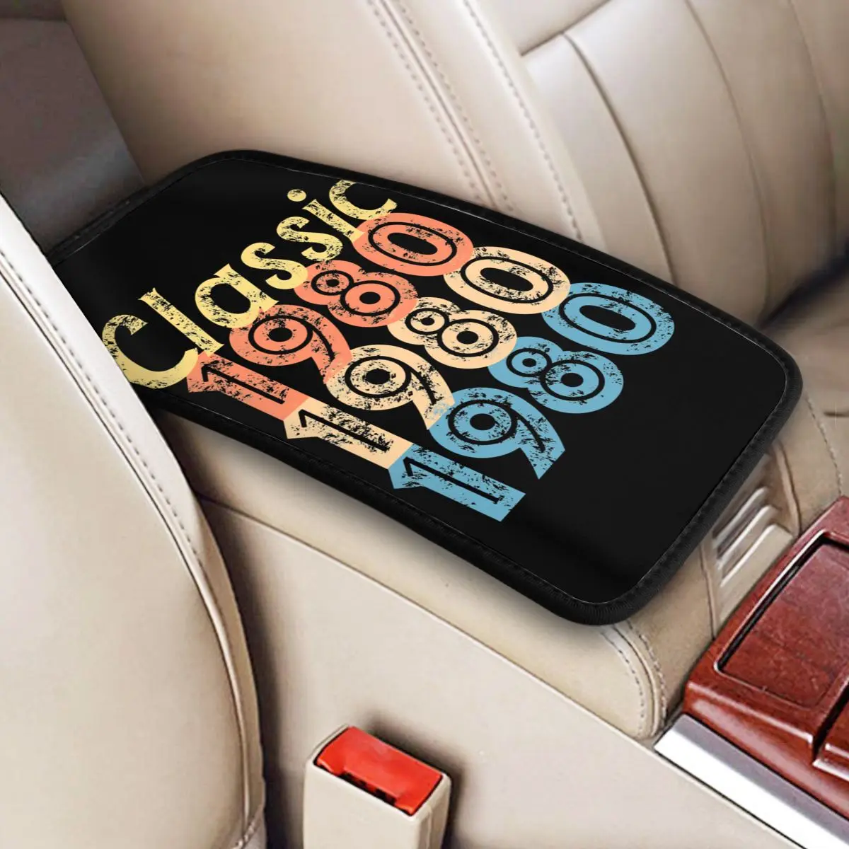 Center Console Cover Pad Universal Car Interior Accessories 1980 Vintage Birthday Gift Car Armrest Cover Mat Storage Box Cover
Center Console Cover Pad Universal Car Interior Accessories 1980 Vintage Birthday Gift Car Armrest Cover Mat Storage Box Cover