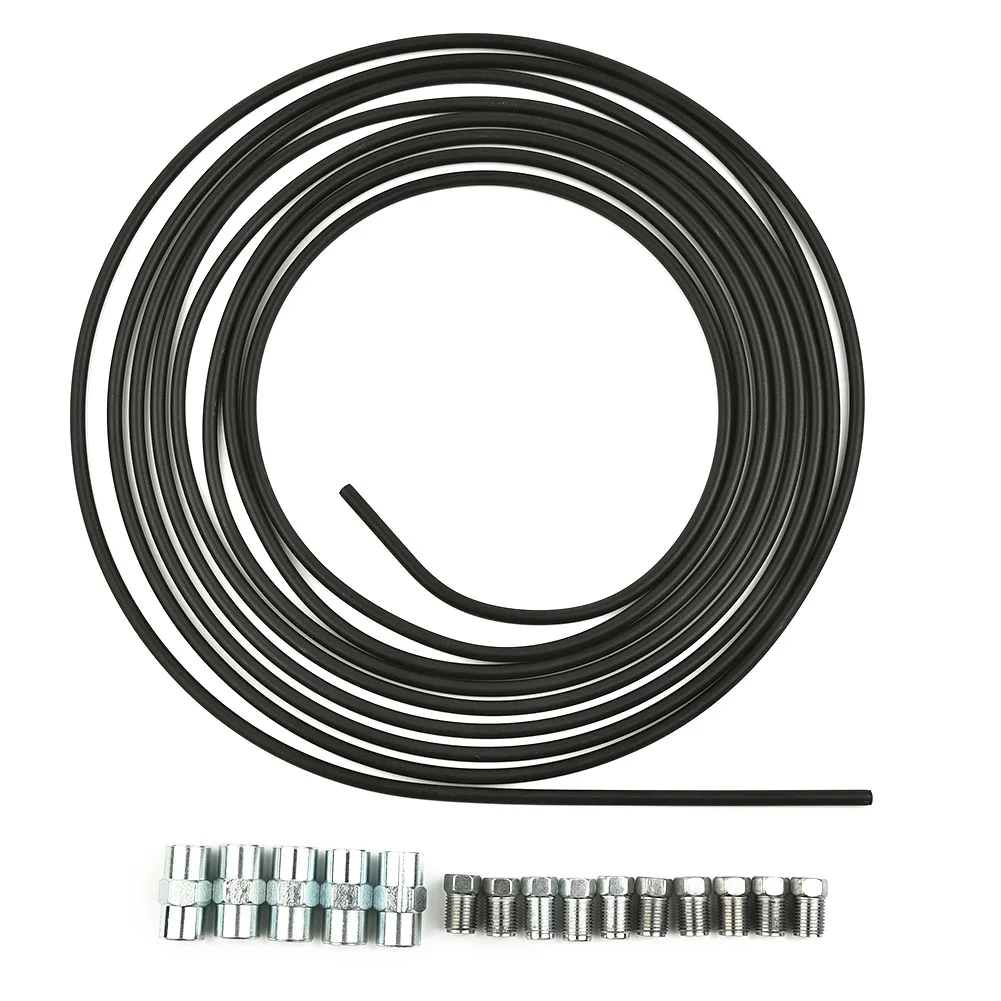 Universal 5m Brake Line Brake Pipe Steel Copper-plated + Plastic-coated 4.75mm&10 Screw Connections & 5 Connectors Brake Lines
Universal 5m Brake Line Brake Pipe Steel Copper-plated + Plastic-coated 4.75mm&10 Screw Connections & 5 Connectors Brake Lines