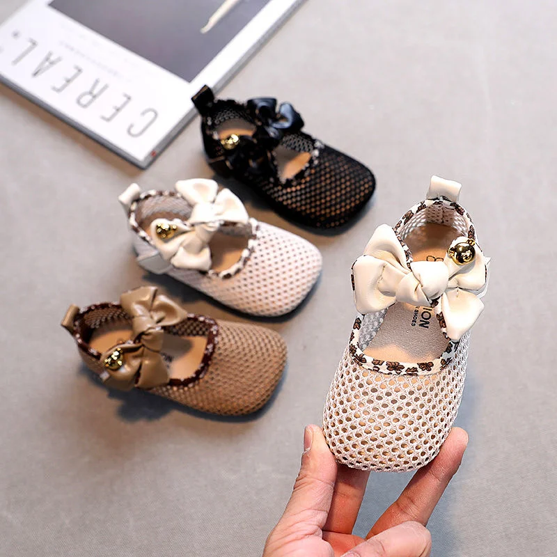 Bow Girls Flats Shoes Summer Mesh Breathable Non Slip Flats Shoes For Children Toddler Fashion Soft Bottom Kids Single Shoes
Bow Girls Flats Shoes Summer Mesh Breathable Non Slip Flats Shoes For Children Toddler Fashion Soft Bottom Kids Single Shoes