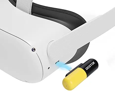 Капсульный блок питания для Oculus Quest 1/2, аксессуары, ультралегкий портативный аккумулятор, совместимый с ремешком Oculus Elite
Капсульный блок питания для Oculus Quest 1/2, аксессуары, ультралегкий портативный аккумулятор, совместимый с ремешком Oculus Elite