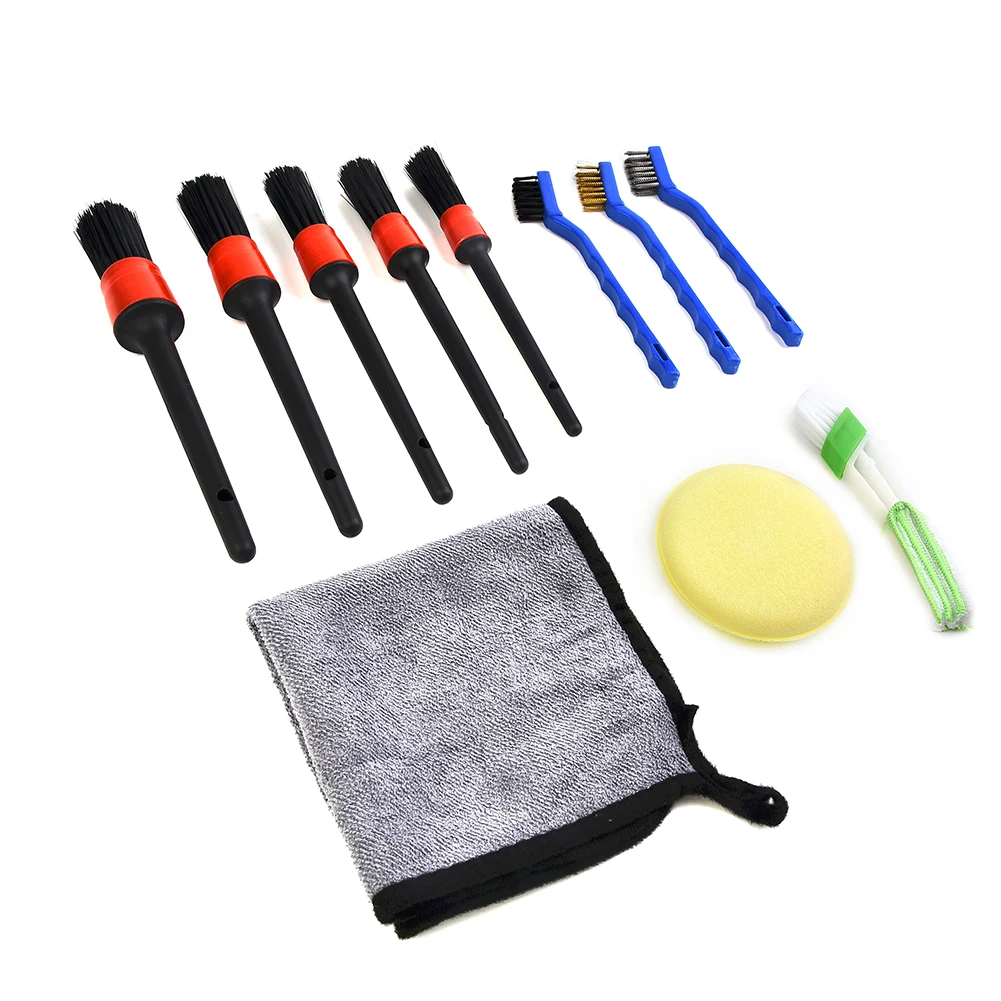 11pcs Car Wash Brushes Kit Soft Towl Detail Brushes Spong Auto Interior Cleaning Tools Air Outlet Wheel Gap Cleaning Tools
11pcs Car Wash Brushes Kit Soft Towl Detail Brushes Spong Auto Interior Cleaning Tools Air Outlet Wheel Gap Cleaning Tools